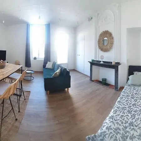 Apartment -garrigue- Face A La Cite Medievale Terrasse Classe 4☆ *